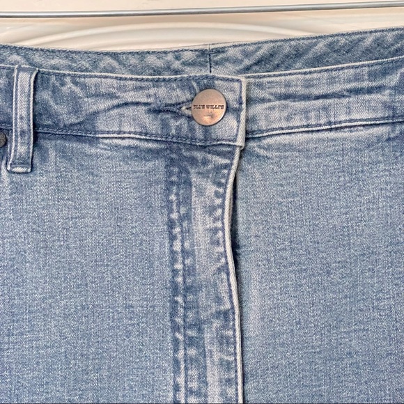 Blue Willi’s Blue Jean Maxi Skirt with Front Panel, Size EU 38 - Picture 3 of 11